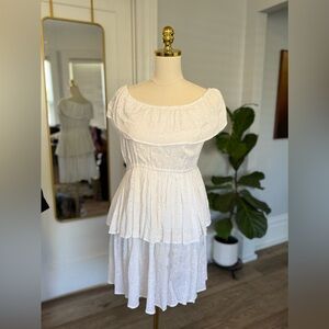 Eyelet dress by NIBI-MTK: Size Medium